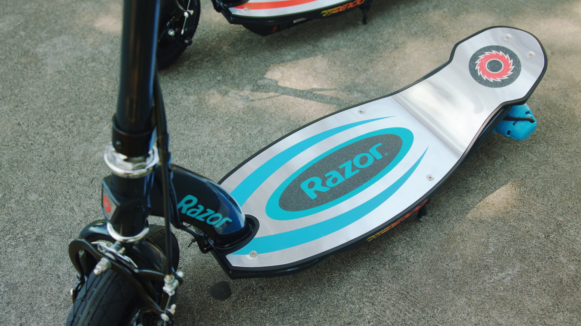 Buy Razor Power Core E100 Electric Scooter with Aluminum Deck Blue, for Ages 8+ and up to 120