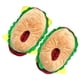 thumbnail image 2 of ColoMX 1 par de pantuflas cálidas para invierno, pantuflas de felpa para mantener el calor, pantuflas de hamburguesas, pantuflas de dibujos animados, 2 of 6