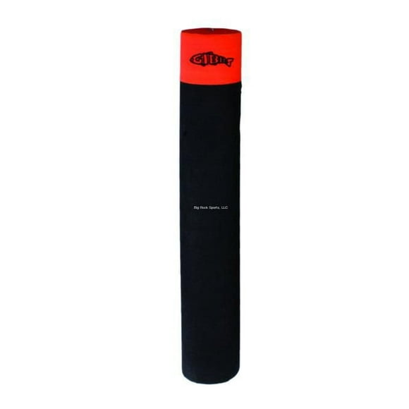 Gibbs G-2080-100BFO Tech Float 1"x6" Noir/Orange Feu (114967) Dessus peint visible uniquement par le pêcheur