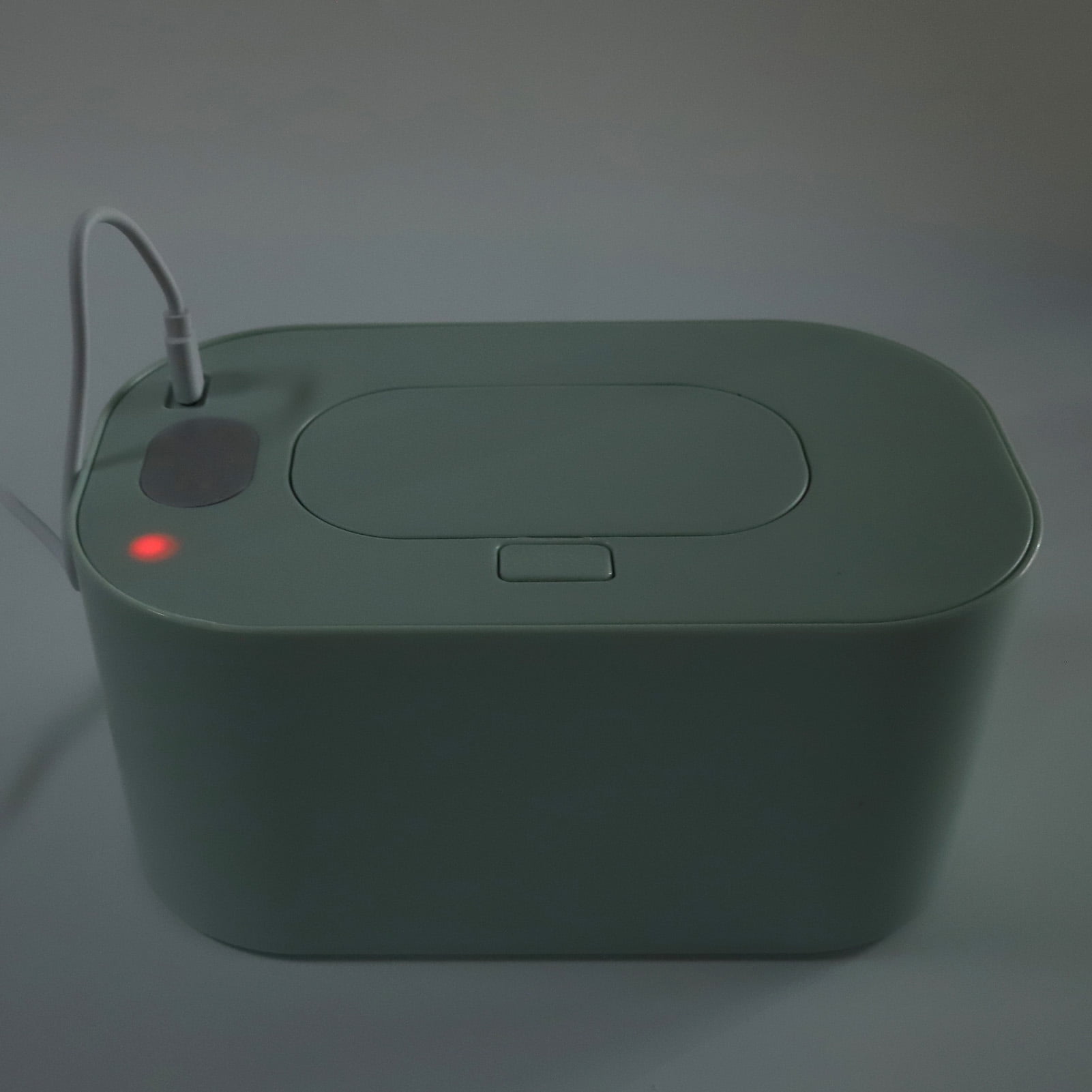 USB Baby Wipe Heating Box Wet Tissue Heating Box Constant Temperature Wet Wipe Dispenser Use Warm Wipes For Your Baby (Green)