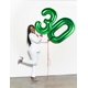 thumbnail image 4 of Números de globos Enyeopd, grandes, de 40 pulgadas, de color verde oscuro para fiestas, 4 of 6