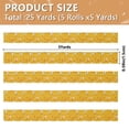 thumbnail image 3 of 5 Rolls Christmas Ribbon 1.5 inch Wide Decorative Ribbon for Gift Wrapping and Holiday Decorations Cartoon Chickens Pattern, 3 of 7