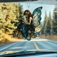 thumbnail image 4 of Fairy Window Hanging Acrylic, Car Decoration, Fantasy Suncatcher, Enchanted Light Catcher, Boho Ornament, Mystical Gift, Gift for Dad or Mom, Fairy Tale Sunlight Decor, 4 of 4