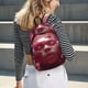 thumbnail image 5 of Disketp Surreal Pink Headphones print Canvas Backpack Lightweight Travel Daypack Student Rucksack Laptop Backpack-Small, 5 of 5