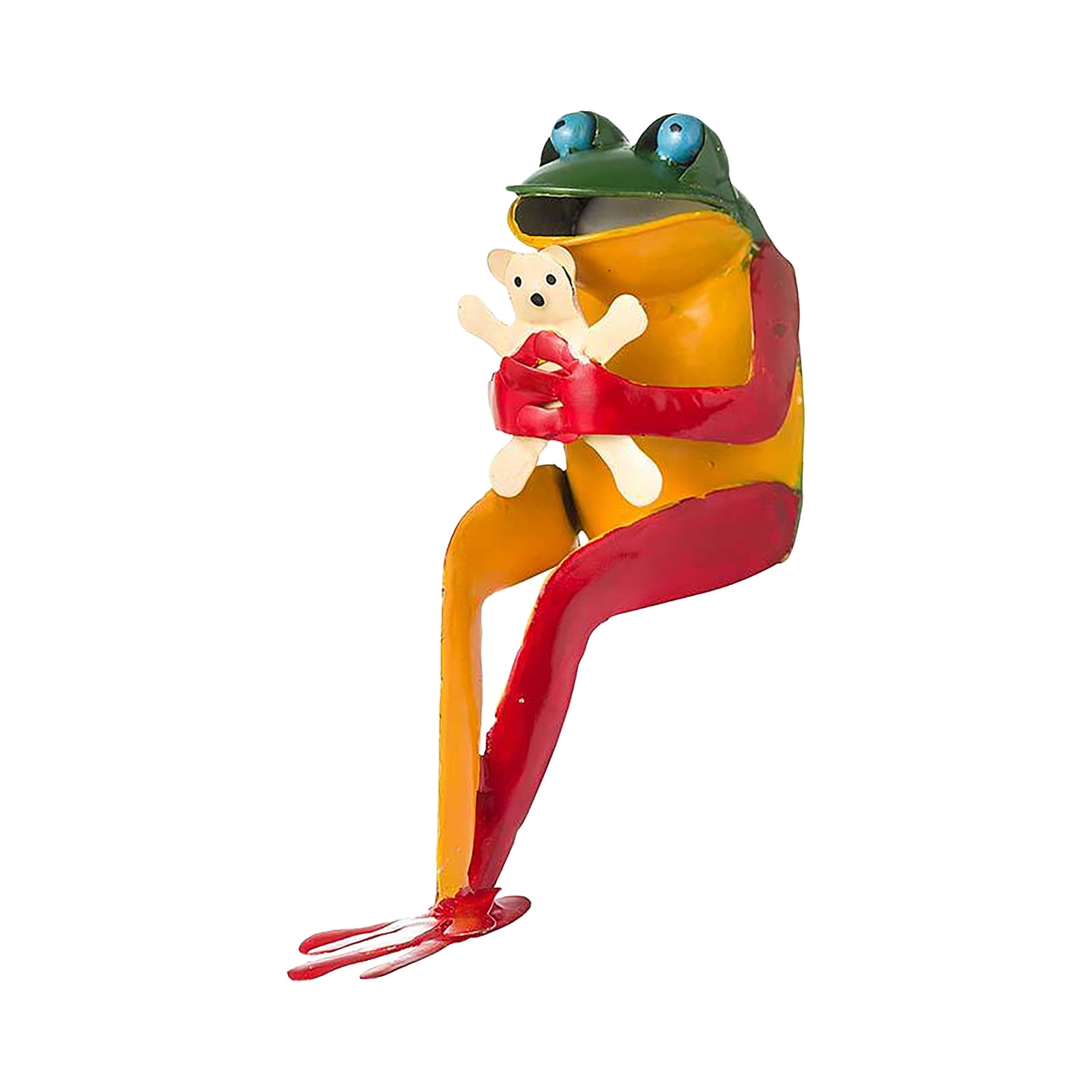 Moocorvic Clearance Frog Statue Garden Statues Outdoor Coffee Frog Art