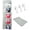 1pc Gray, variant on Livhil Hanging Closet Organizer, Weekly Clothes Organizer with Days of the Week Pockets (Grey)