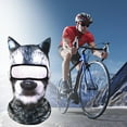 thumbnail image 5 of Steadline3D Animal Pattern Sun Protection Face Mask with Breathable Polyester Fabric for Outdoor Summer Activities Cycling Skiing and UV Ray Protection Balaclava Headwear, 5 of 6