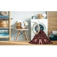 thumbnail image 2 of Ahgly Company Machine Washable Indoor Rectangle Transitional Cherry Red Area Rugs, 7' x 9', 2 of 7