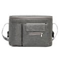thumbnail image 1 of Organizador universal para cochecito de bebé de gran capacidad, organizador para cochecito de bebé, portavasos aislado impermeable en el interior, bolso de hombro y bolsa de almacenamiento para, 1 of 8