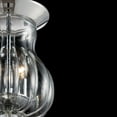 thumbnail image 3 of Traditional 3-Light Flushmount with Clear Textured Glass 13 inches Ceiling Mount Bailey Street Home 79-Bel-1862885, 3 of 3