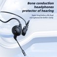 thumbnail image 4 of M1 Auriculares de conducción ósea BT 5.0 Auriculares deportivos inalámbricos con, 4 of 8