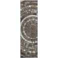thumbnail image 2 of Addison Rugs Mayfield Premium Machine Washable Transitional Geometric Brown Runner Rug, 2'3" x 7'6", 2 of 6