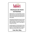 thumbnail image 2 of Pechuga de Pavo Sabori extrafina 250 g, 2 of 4