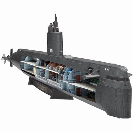 Fascinations 9116236 Metal Earth Premium Series PS2023 USS Nautilus 3D Metal Model Kit