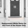thumbnail image 4 of Barbie Replacement Parts Doll Hello Dreamhouse - DPX21 ~ Replacement White Stairs for The Front of The House Barbie -, 4 of 5