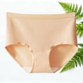 thumbnail image 4 of Annhoo Womens Plus Size Underpants Casual High Waisted Underwear Breathable Boyshort Panties Soft Elastic Slip Shorts, 4 of 5