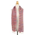 thumbnail image 4 of NOVICA Cotton scarf, 'Charming Candy', 4 of 6