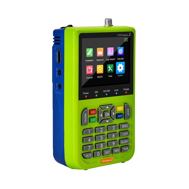 Peitten Digital Satellite Signal Meter TV DVBS2X/ S2/ S Satellite