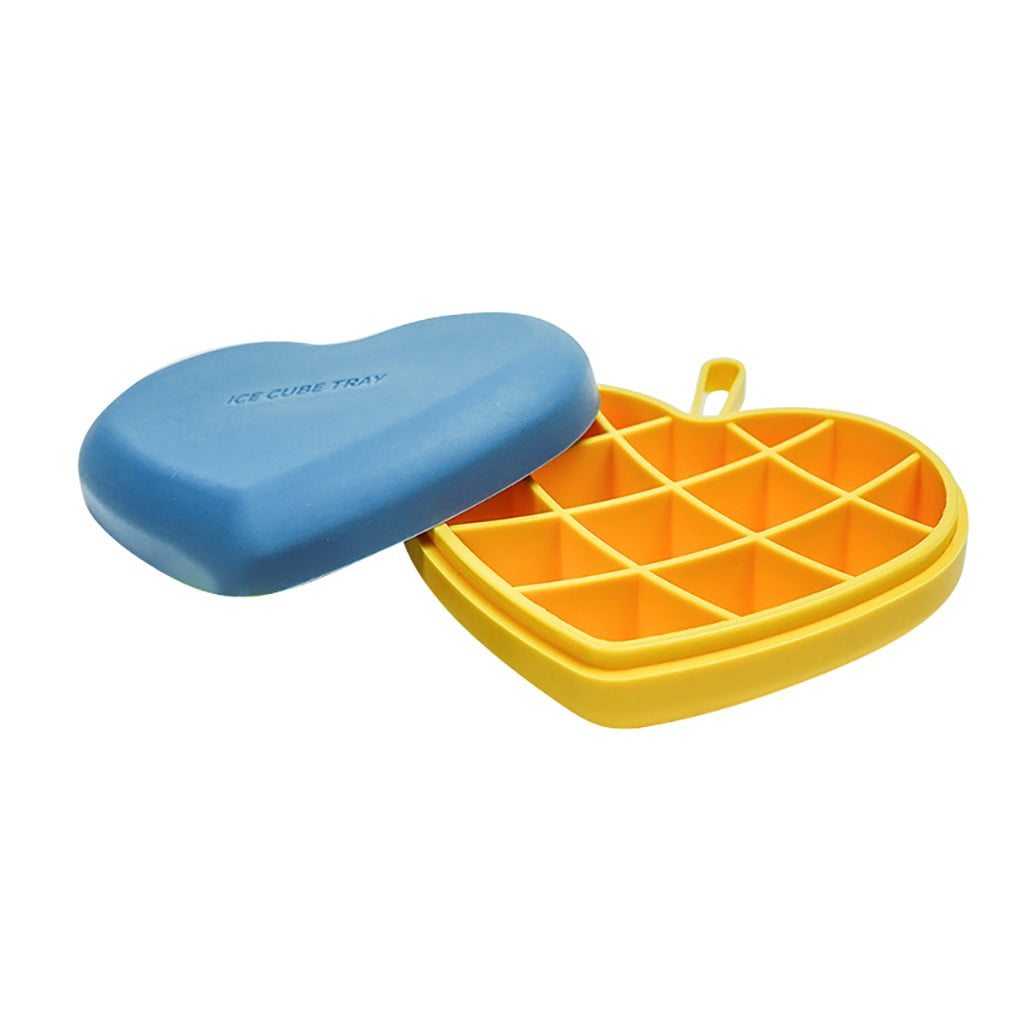 Ice Cube Mold Ice-Cube Ice Ice-Cube Maker Storage Tray Heart-shaped ...