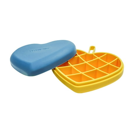 

Naioewe Silicone Ice Cube Trays With Lid Storage Ice-Cube Ice-Cube Maker Tray Containers Heart-shaped Ice Kitchen，Dining & Bar