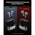 thumbnail image 2 of Funda de carga inalámbrica Phelinta para Samsung Galaxy Buds 3 Pro, 2 of 7