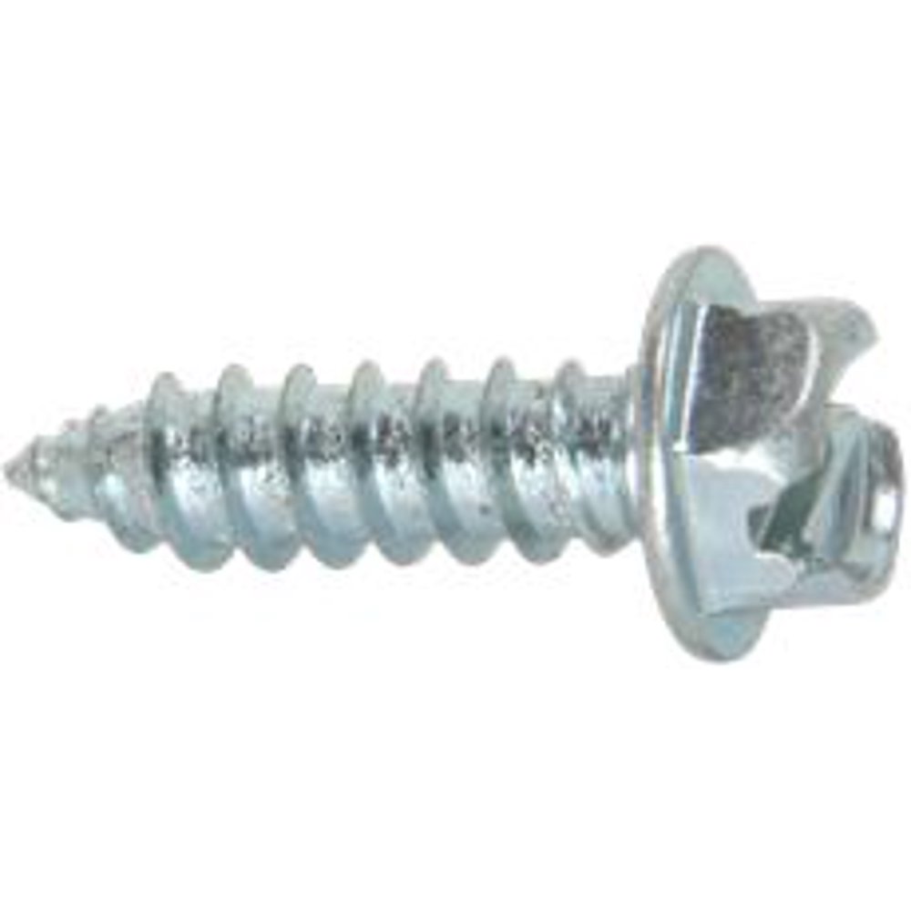 slotted hex head sheet metal screws 6 x 1/2 in., 100 per box Walmart