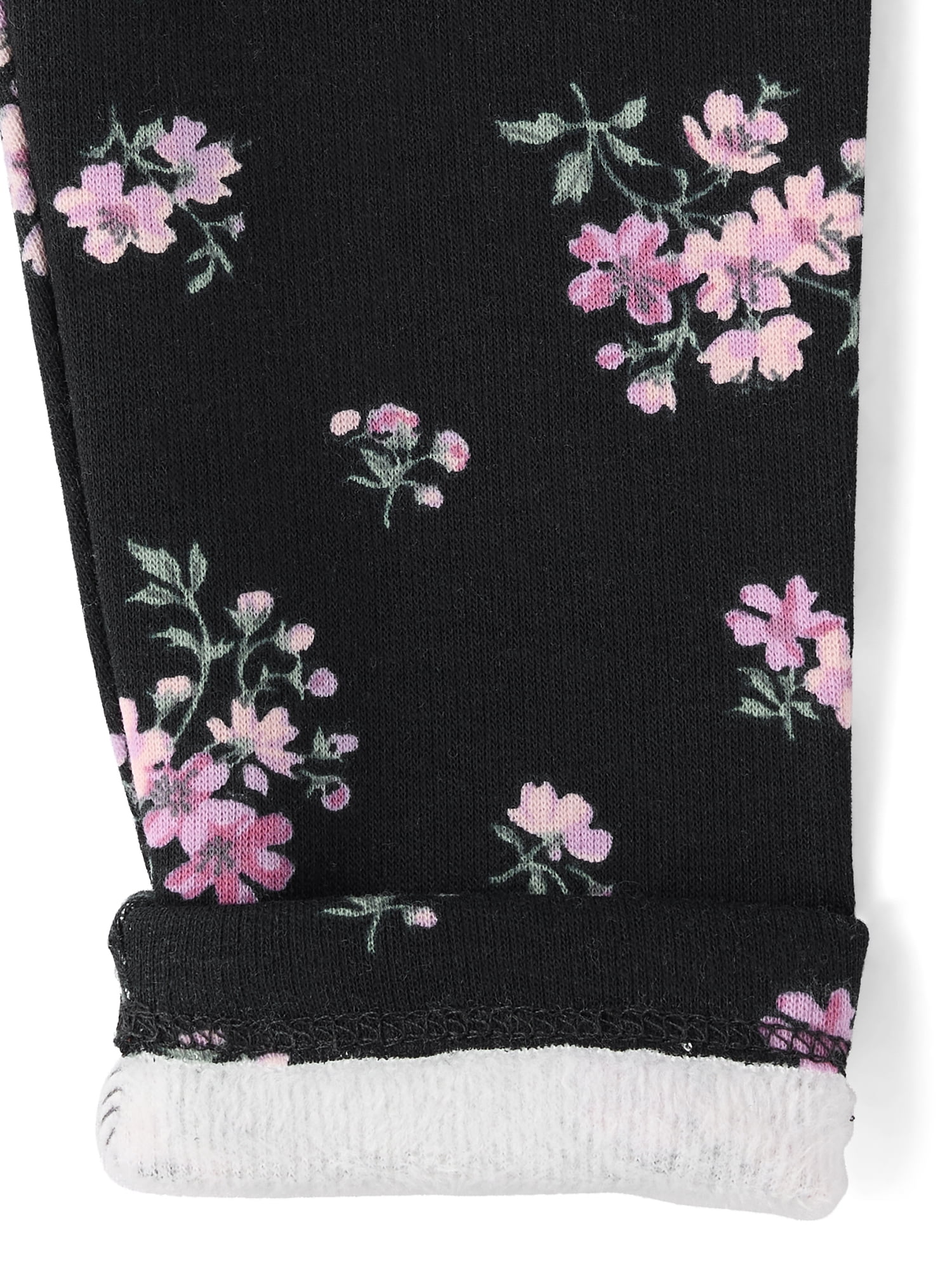 The Children's Place Baby & Toddler Girls Winter Warm Floral Leggings, Sizes 6M-5T
