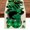 St. Patricks Day-green, variant on St. Patricks Day Table Runner, Shamrock Clover Top Hat Stripes Ladybug Kitchen Dining Table Decor, Irish Spring Home Decoration Indoor Outdoor Party Supply 13 x 90 Inches