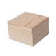 thumbnail image 5 of Caja de madera con tapa para guardar recuerdos, decorativa y cuadrada, ideal para manualidades. 12cmx12cmx8cm, 5 of 9