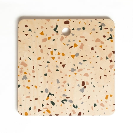 

Society6 Marta Barragan Camarasa Terrazzo Simple Forms Square Cutting Board 11.5 x 11.5