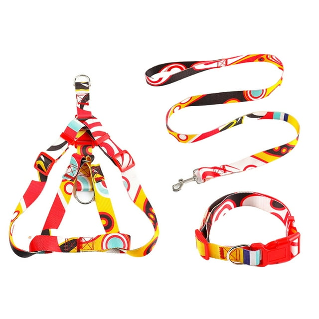 Methold 3 unids/set collar para mascotas correa hebilla de aleación de zinc ajustable mediano grande arnés decorativo reutilizable regalo rojo S Type3 NO3 Methold PT003876-05