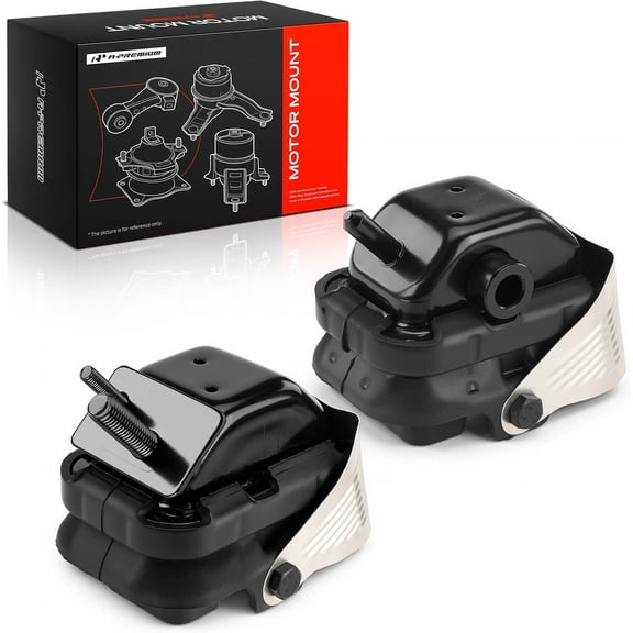 A-Premium 2PCS Front Left and Right Engine Motor Mount Kit Compatible with Ford F-150 F150 2004, Expedition 2004 & Lincoln Navigator 2004, 4.6L 5.4L, Replace# 4L1Z6038DA
