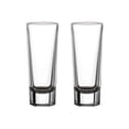 thumbnail image 1 of Ensemble de 2 Verres à Shot à Base Lourde Transparents, Verre Sans Plomb pour Whisky, Tequila, Vodka et Cocktail, 1 of 7