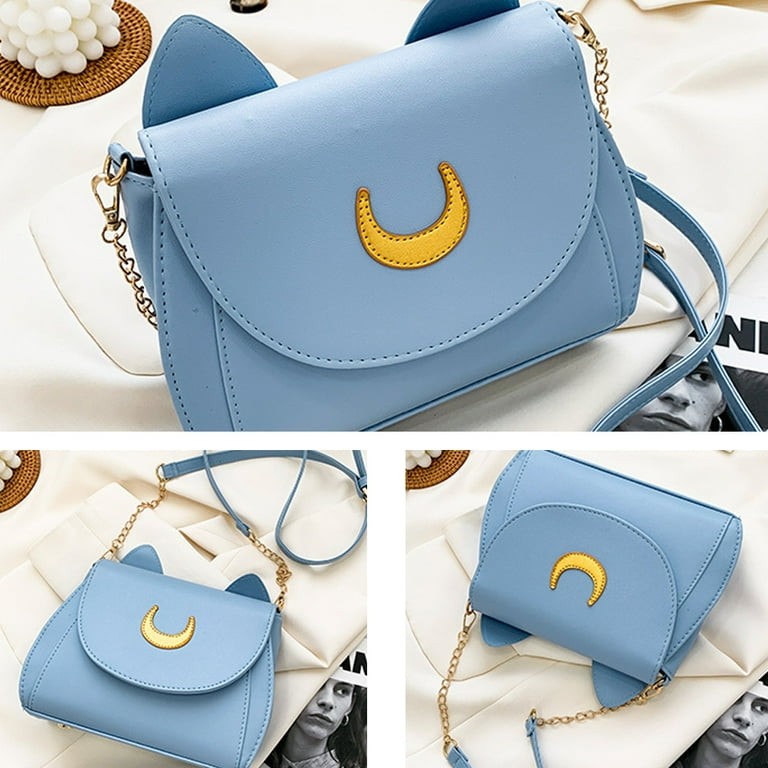 Cute blue purses sale