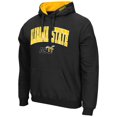 thumbnail image 2 of Men's Colosseum  Black Alabama State Hornets Arch & Logo Hoodie, 2 of 3