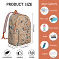 thumbnail image 5 of Stylish Paisley Boho Backpack for College School, Lightweight Daypack with Dedicated Laptop Sleeve and Pockets, Durable Bookbag for Women, Perfect Functional Gift for Students, 5 of 5