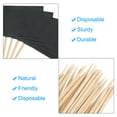 thumbnail image 4 of 100 Pcs Flag Toothpicks Cheese Markers Colored Cake Toppers Black, 4 of 8