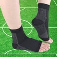 thumbnail image 4 of Neinkie Plantar Fascitis Socks Compression Socks Toeless Ankle Swelling Relief Foot Sleeve Compression Support Ankle Splint for Plantar Compression Sleeve, 4 of 7