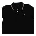 thumbnail image 3 of Playera Polo George para Caballero Diseño Liso 3 Botones Negro Talla CH, 3 of 4