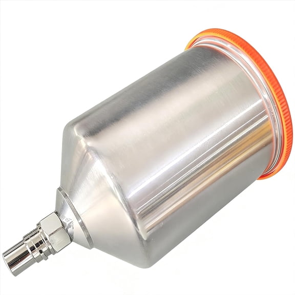 Aluminum Alloy Spray Gun Cup, 600ml Paint Pot for Automotive Painting