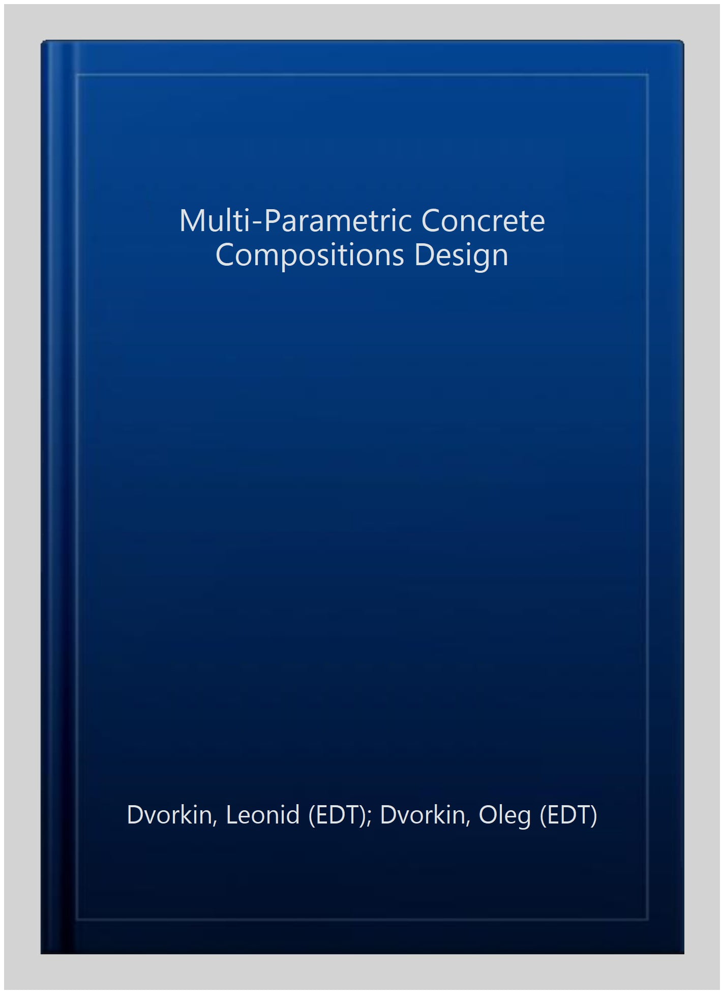 Pre-Owned Multi-Parametric Concrete Compositions Design - Walmart.com