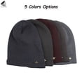 thumbnail image 6 of PULLIMORE Women Men Winter Knit Beanie Hat Cap Slouchy Skull Ski Hat (Wine Red), 6 of 9