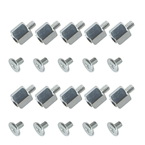 ZPAQI 10 Sets M.2 Solid State Disk Mounting Stand Off Screw Hex Nut for A SUS M2 SSD