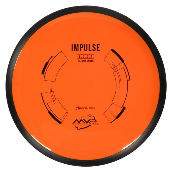 MVP Disc Sports Neutron Impulse Disc Golf Distance Driver (160-165g / Colors May Vary)