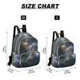 thumbnail image 3 of JIALIOU Mini Backpack Purse for Women Quilted Casual Daypack Small Travel Shoulder Bag, Beautiful Nebulae, 3 of 7