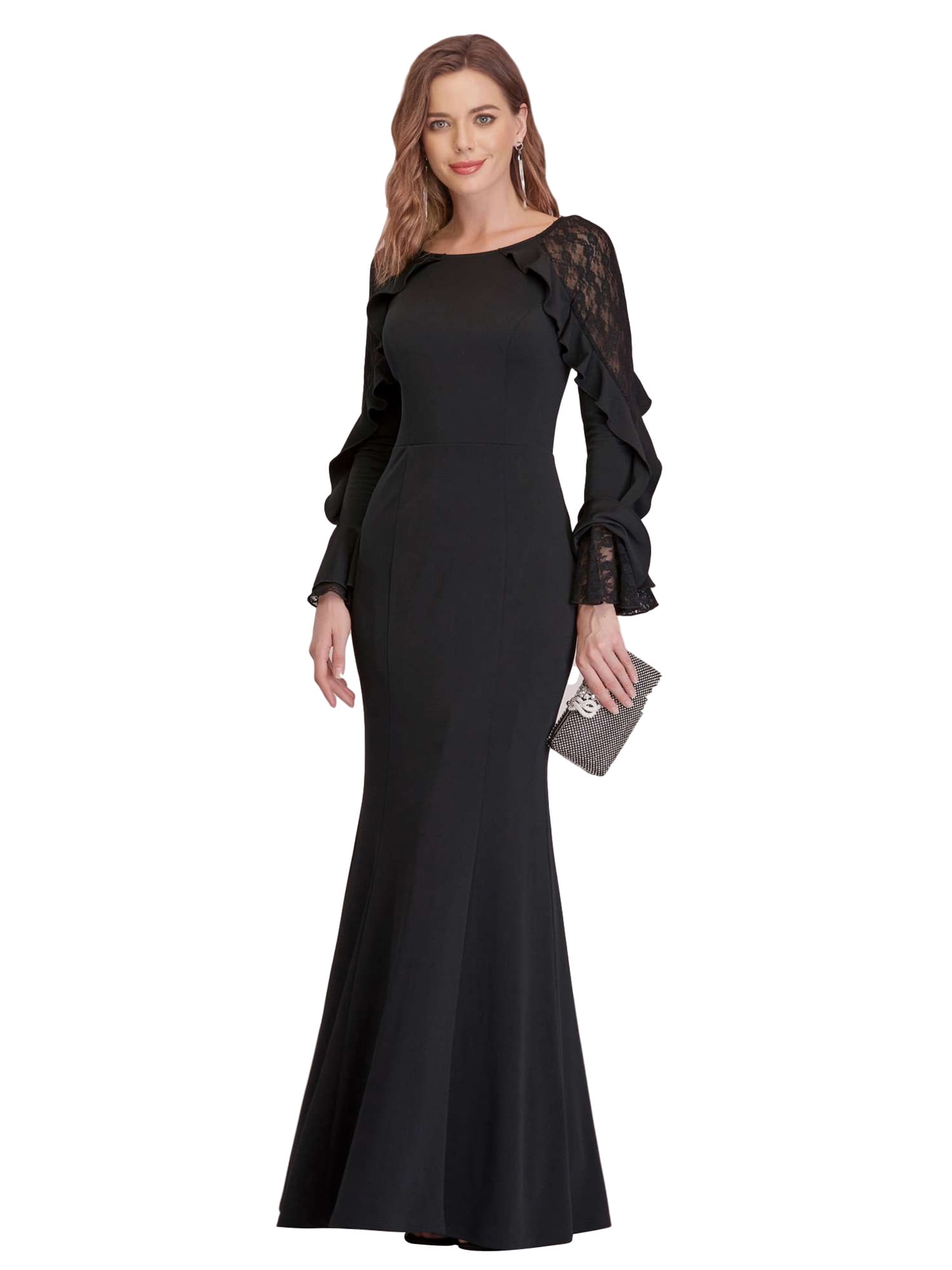slim fit evening gowns