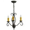 thumbnail image 7 of Meyda Tiffany 115226 Sienna 3 Light 18" Wide Taper Candle Style Chandelier - Gilded, 7 of 7