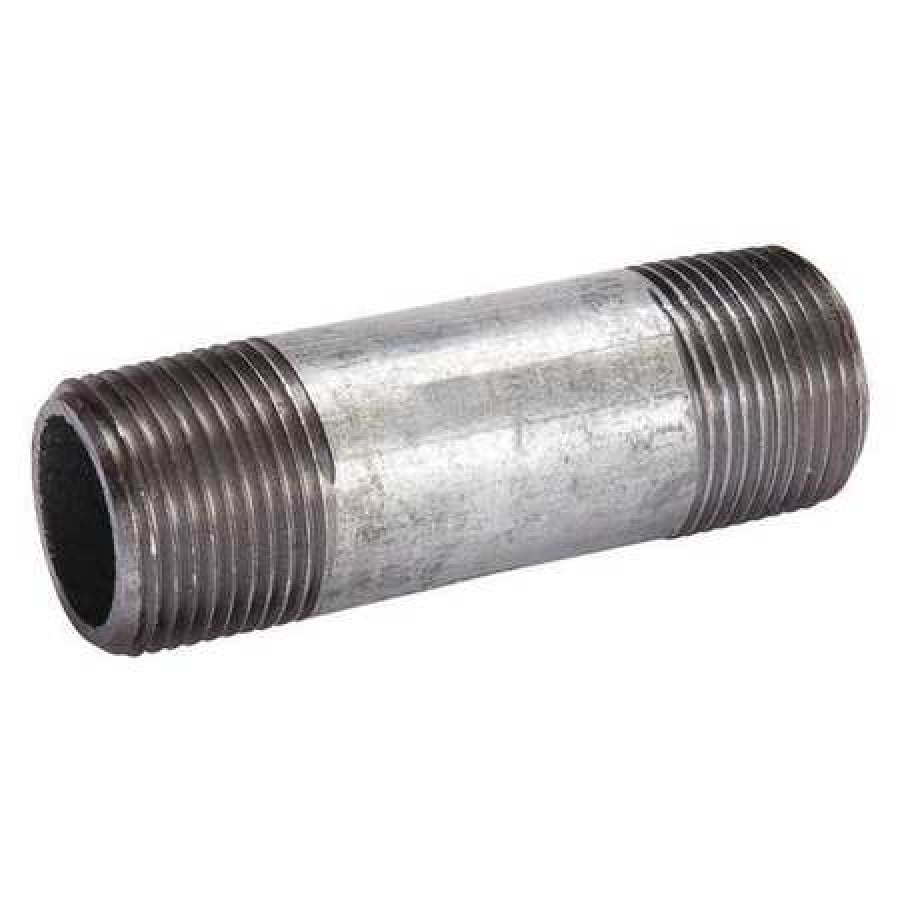 Tbe Carbon Steel Pipe Nipple Sch 40 Zoro Select 568-480Gr 2" Mnpt X 4 Ft