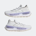 thumbnail image 2 of 11 - Adi - das Originals Men's NMD S1 Shoes, Cloud White/Cloud White/Light Purple, 2 of 6