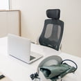 thumbnail image 2 of GOOHOCHY Reposacabezas para silla de oficina, accesorio de soporte para la cabeza, altura y ángulo ajustables, almohada para la cabeza para silla ejecutiva ergonómica, 2 of 7